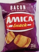 Mängden socker i Amica snack gusto bacon