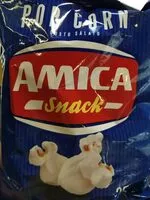 Mängden socker i Pop corn AMICA snack