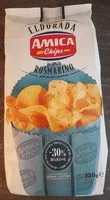 Mängden socker i Amica Chips Eldorada Rosmarino GR. 130