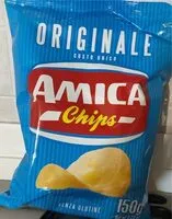 Mängden socker i Original amica chips