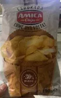 Mängden socker i Amica chips