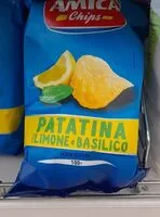 Mängden socker i patatine limone basilico