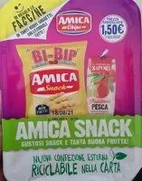 Mängden socker i AMICA SNACK