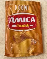 Mängden socker i Amica chips