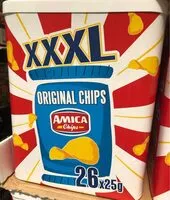 Mängden socker i Original Chips