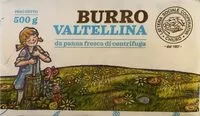 Mängden socker i Burro Valtellina
