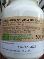 Mängden socker i B yogurt biologico