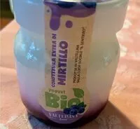 Mängden socker i Yogurth bio confettura extra di mirtillo