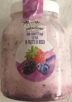 Mängden socker i Yogurt Frutti di bosco