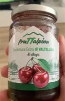 Mängden socker i confettura extra di ciliegie