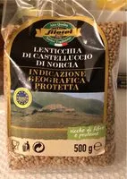 Mängden socker i Lenticchia di Castelluccio di Norcia IGP