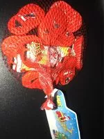 Mängden socker i Petits pères noël bonbons de chocolat au lait fourrés