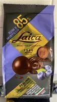 Mängden socker i Praline di cioccolato extra fondente con Rum e Mirtillo