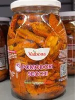 Mängden socker i Pomodori secchi