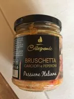 Mängden socker i Bruschetta carciofi e peperoni