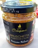 Mängden socker i Bruschetta Pomodori e Olive