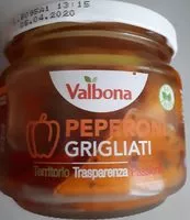 Mängden socker i Peperoni grigliati