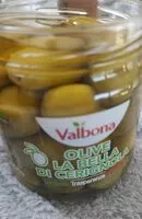 Mängden socker i Olive de la bella di cerignola