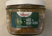 Mängden socker i Patè di olive verdi
