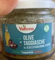 Mängden socker i Olive Taggiasche in Olio Extravergine di Oliva