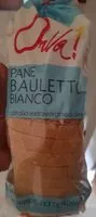 Mängden socker i Pane bauletto bianco