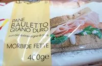 Mängden socker i Pane bauletto grano duro