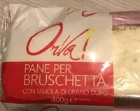 Mängden socker i Pane per bruschetta
