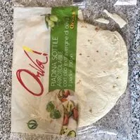Mängden socker i Piadina sottile arrotolabile