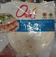 Mängden socker i Piadina romagnola