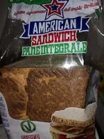 Mängden socker i American Sandwich Pane Integrale