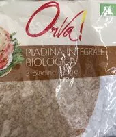 Mängden socker i Piadina integrale bio