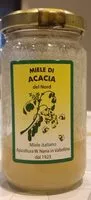 Mängden socker i Miele di acacia