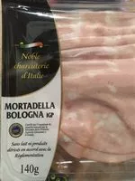 Mängden socker i Mortadella Bologna Parmacatto
