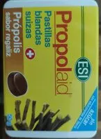 Mängden socker i Propolaid pastillas blandas suizas