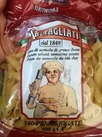 Mängden socker i Penne rigate