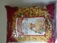 Mängden socker i Pâtes de semoule de blé dur 500gr