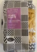 Mängden socker i Penne rigate