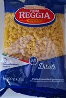 Mängden socker i Reggia Ditali Semola GR 500