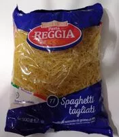 Mängden socker i Reggia Spaghetti Tagliati Semola GR 500