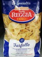 Mängden socker i Reggia Farfalle Form. spec. semola GR 500