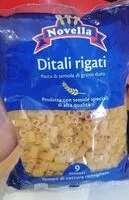 Mängden socker i Ditali rigati