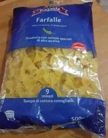 Mängden socker i Farfalle