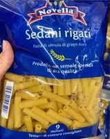 Mängden socker i Sedani rigati
