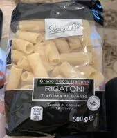 Mängden socker i Rigatoni trafilata al bronzo