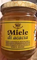 Mängden socker i Miele di acacia