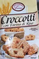 Mängden socker i Croccotti con Farina di Riso e Latte