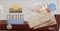 Mängden socker i Crackers con riso soffiato