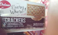 Mängden socker i Delser Crackers Integral