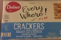 Mängden socker i Crackers
