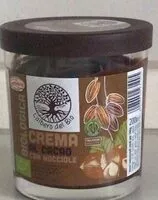 Mängden socker i Crema al cacao con nocciole Bio